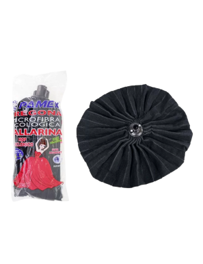 FREGONA PAMEX MICROFIBRA BALLERINA NEGRA UD