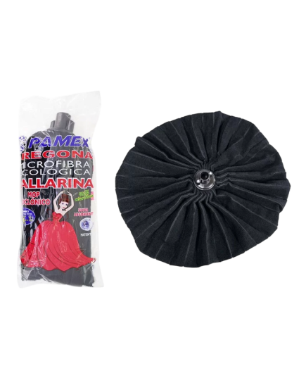 FREGONA PAMEX MICROFIBRA BALLERINA NEGRA UD