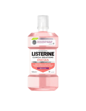 ENJUAGUE BUCAL LISTERINE C/SOLUTIONS ENCIA B/500ML