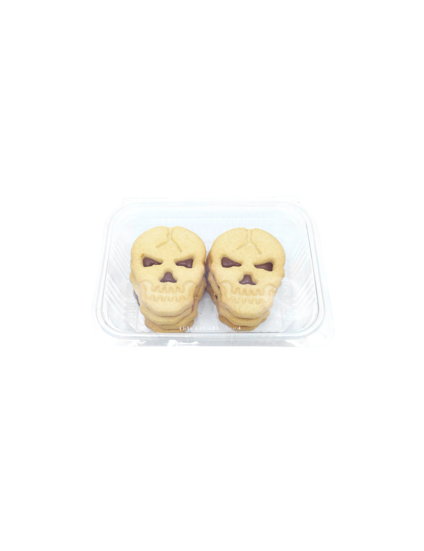 HALLOWEEN GALLETA CALAVERA 200GR PACK-4 UD
