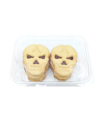 HALLOWEEN GALLETA CALAVERA 200GR PACK-4 UD