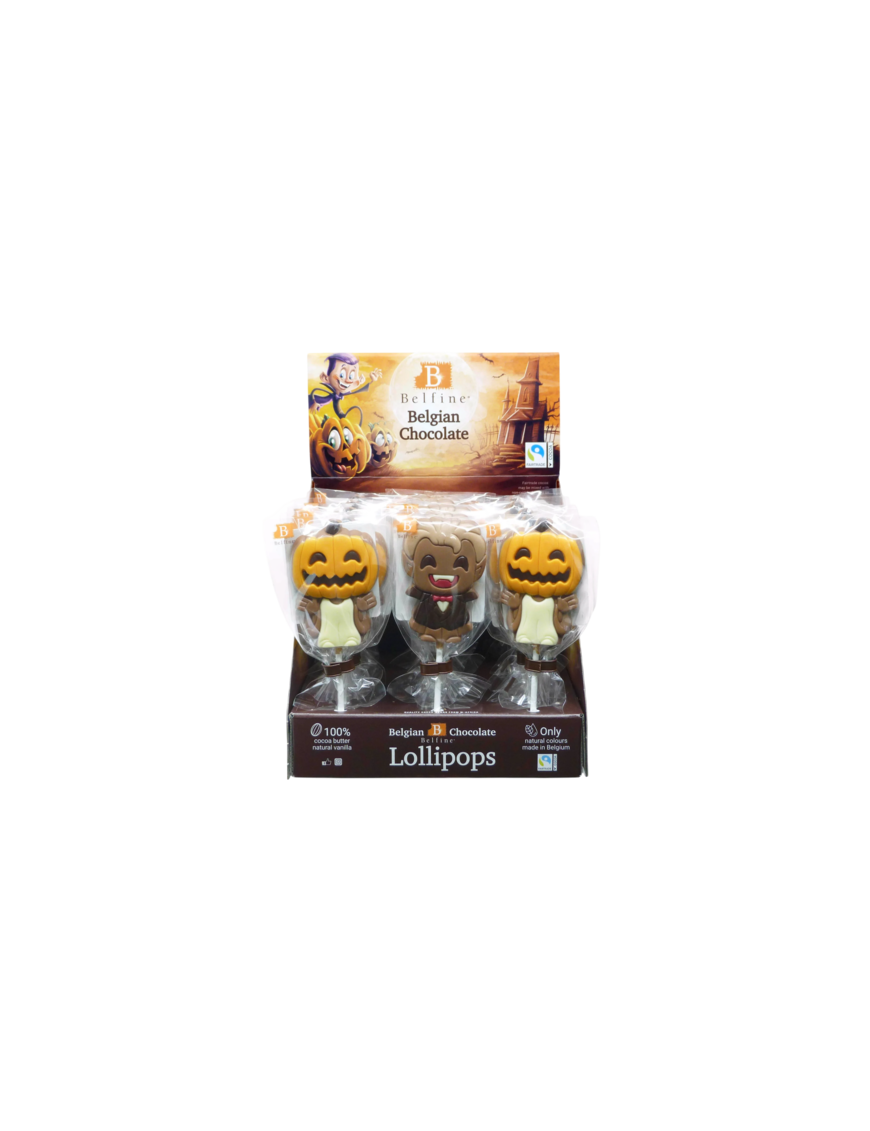 HALLOWEEN PIRULETA CHOCOLATE 25GR UNIDAD