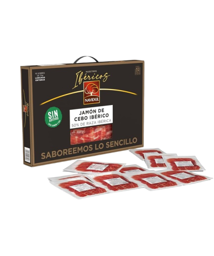 NAVIDUL MALETIN JAMON IBERICO SOBRE 10X70G 700