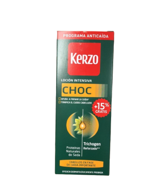 LOCION KERZO ANTICAIDA CHOC B/175 ML