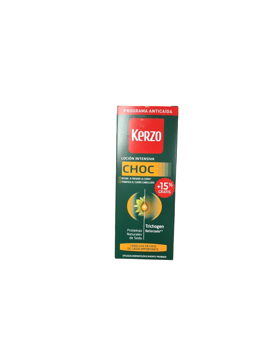 LOCION KERZO ANTICAIDA CHOC B/175 ML