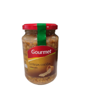LENTEJAS COCIDAS GOURMET T/C 240 GR