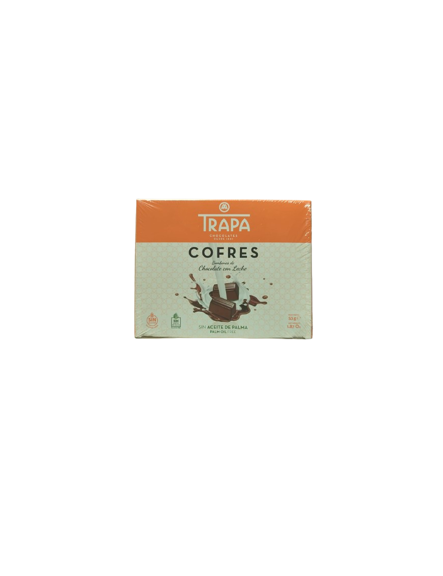 BOMBON TRAPA COFRES LECHE C/53 GR