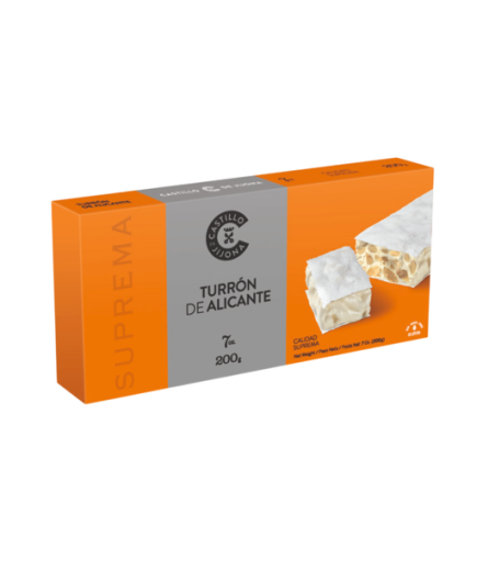 TURRON CASTILLO JIJONA ALMENDRA DURO SUPR P/150 GR