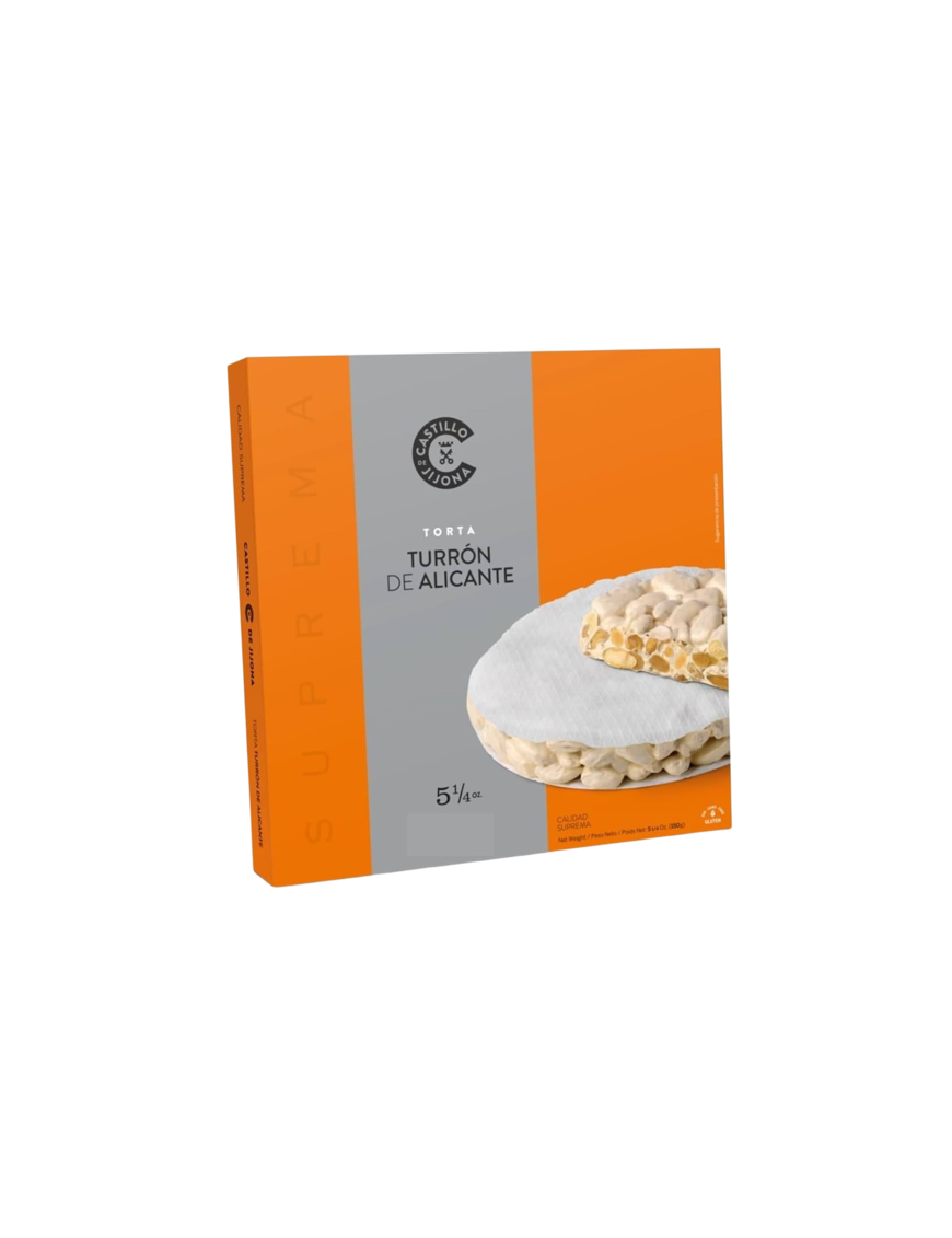 TORTA CASTILLO JIJONA ALMENDRA DURO P/150 GR