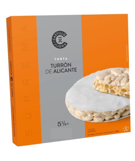 TORTA CASTILLO JIJONA ALMENDRA DURO P/150 GR