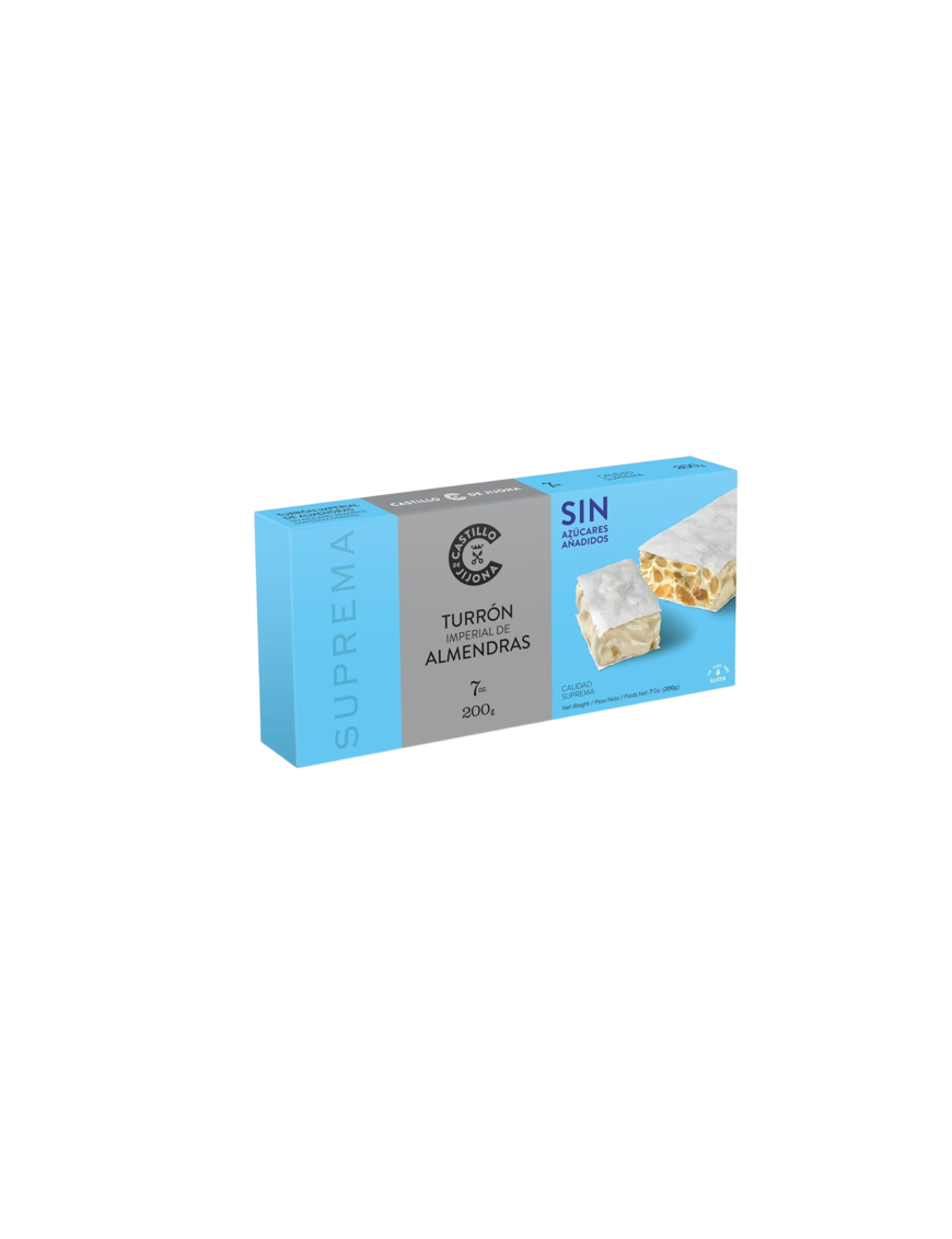 TURRON CASTILLO JIJONA S/A ALMENDRA DURO P/200GR