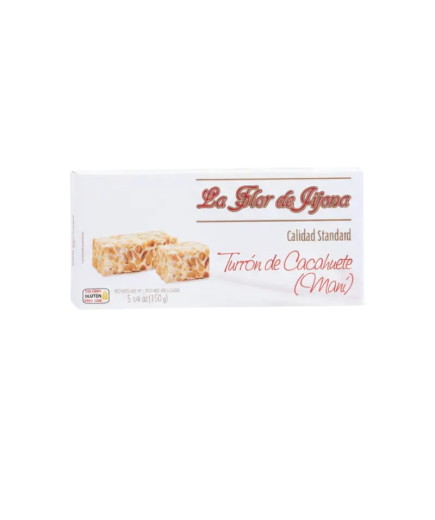 TURRON LA FLOR JIJONA CACAHUETE DURO P/150 GR