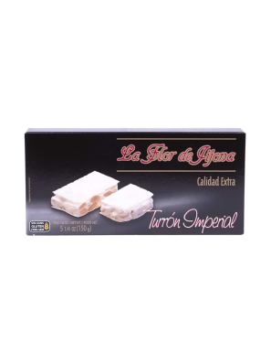 TURRON LA FLOR JIJONA IMPERIAL ALMENDRA P/150 GR