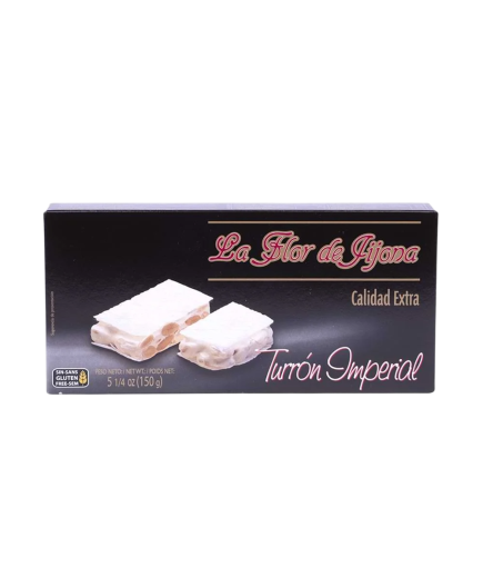 TURRON LA FLOR JIJONA IMPERIAL ALMENDRA P/150 GR