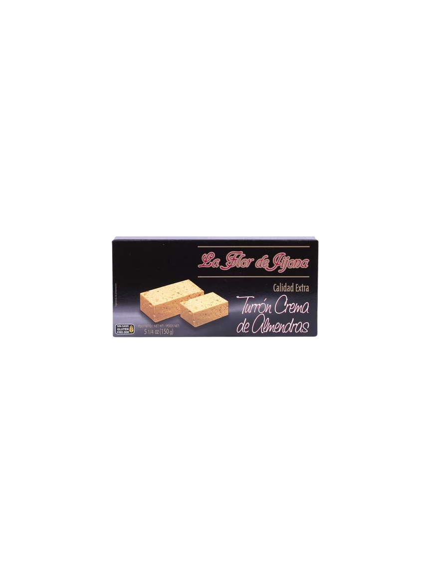 TURRON LA FLOR JIJONA CREMA ALMENDRA P/150 GR
