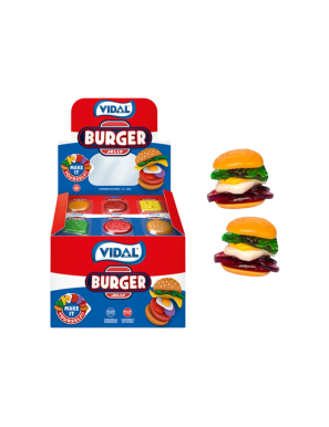 GOMINOLAS VIDAL BURGUER JELLY P/6UD 66GR