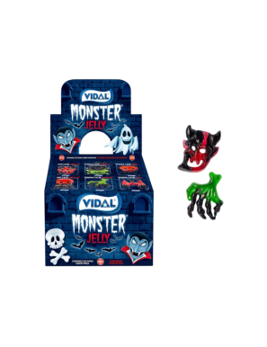 HALLOWEEN VIDAL MONSTER JELLY P/6UD 66GR