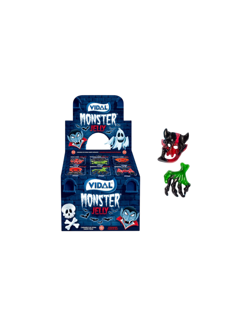 HALLOWEEN VIDAL MONSTER JELLY P/6UD 66GR