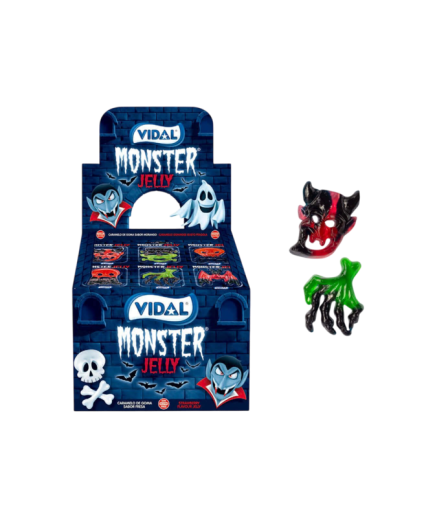 HALLOWEEN VIDAL MONSTER JELLY P/6UD 66GR