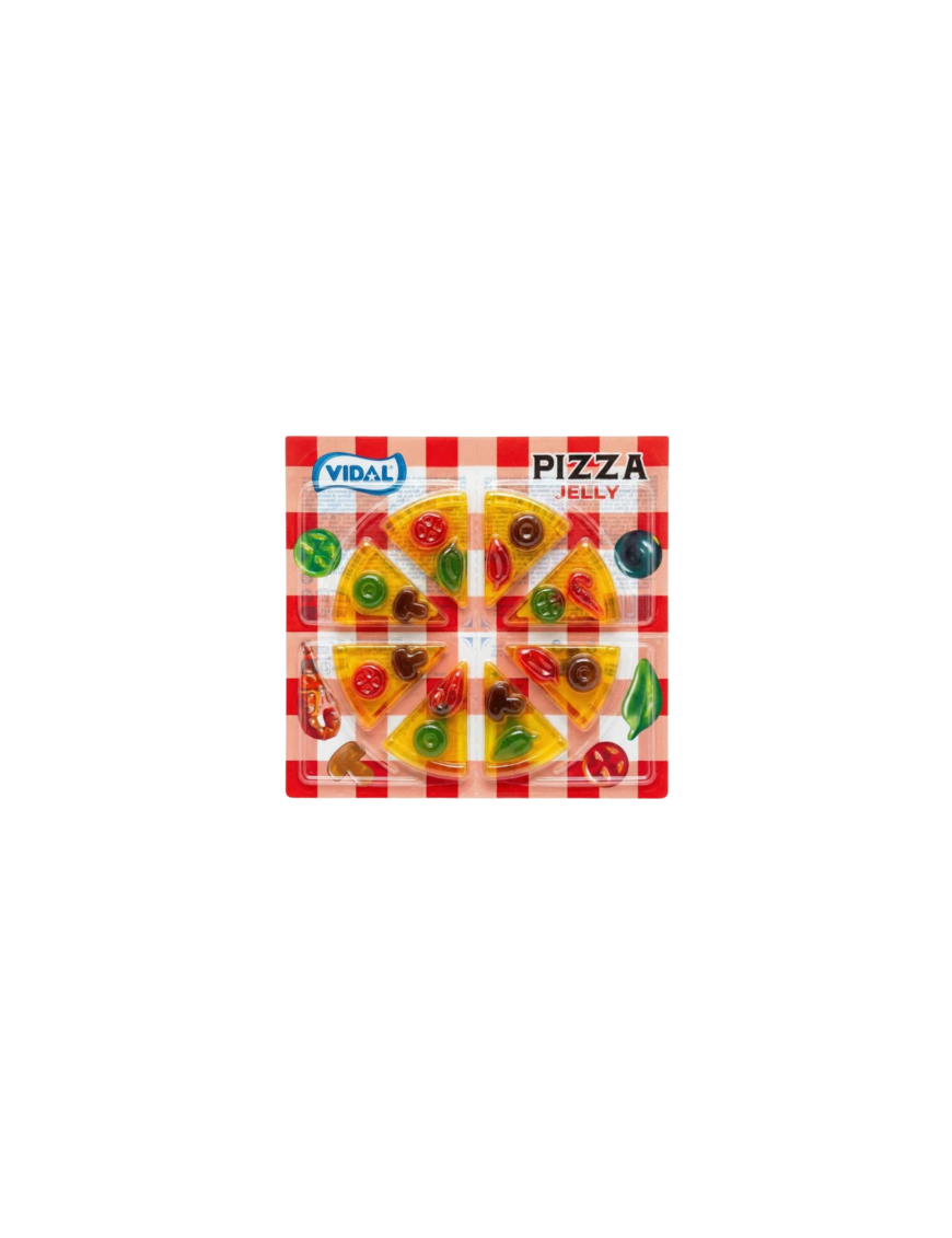 GOMINOLAS VIDAL PIZZA JELLY P/4UD 66GR