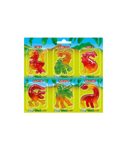 GOMINOLAS VIDAL DINO JELLY P/6UD 66GR