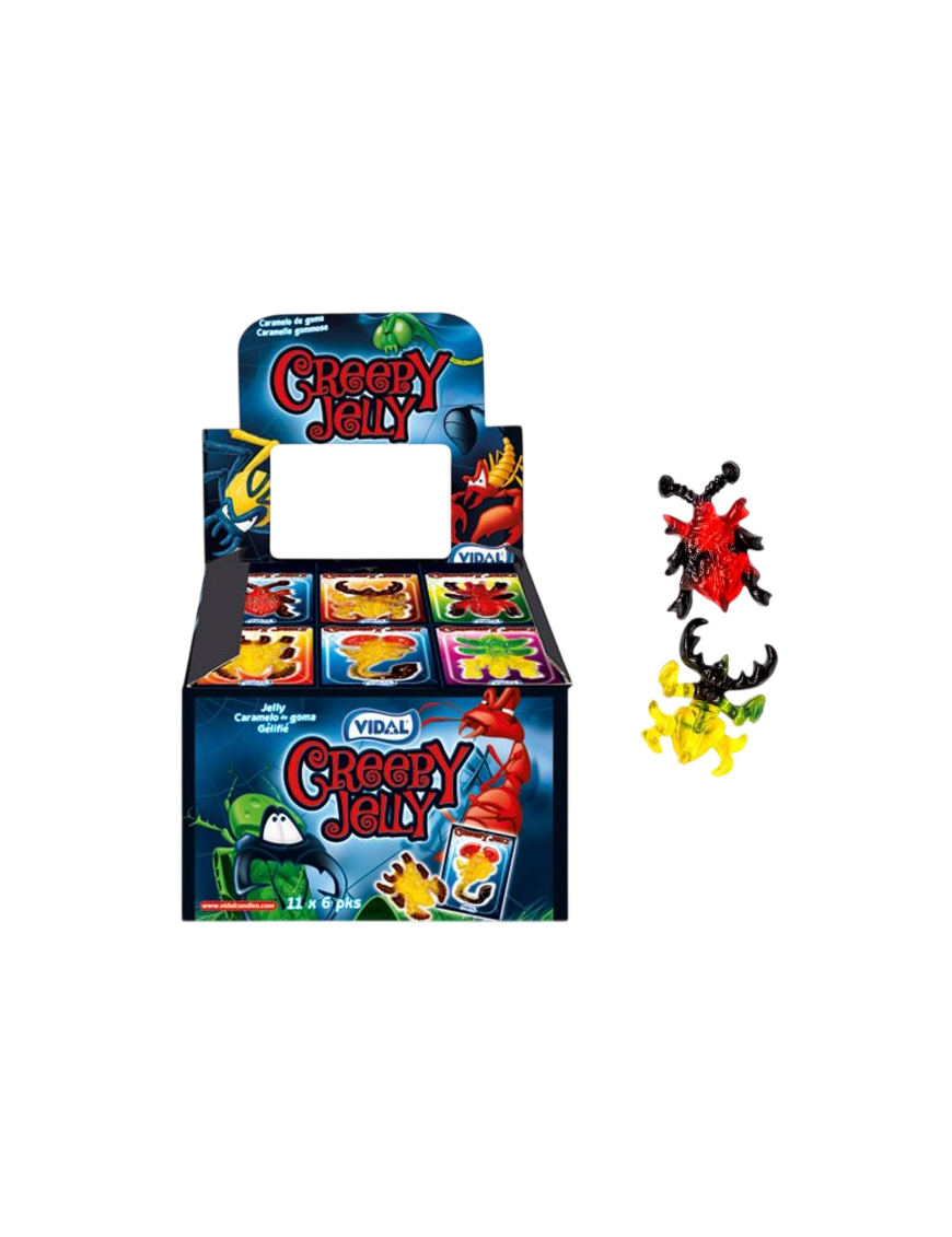 GOMINOLAS VIDAL CREEPY JELLY P/6UD 66GR