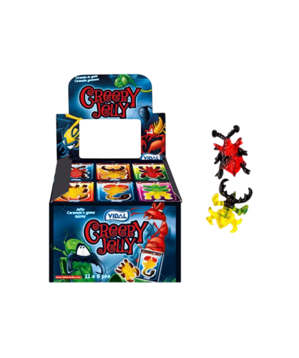 GOMINOLAS VIDAL CREEPY JELLY P/6UD 66GR