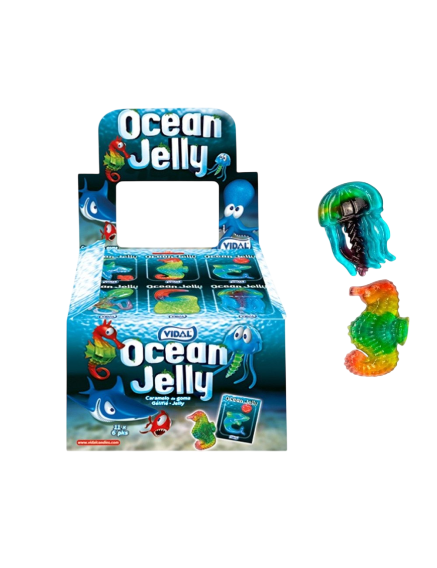 GOMINOLAS VIDAL OCEAN JELLY P/6UD 66GR