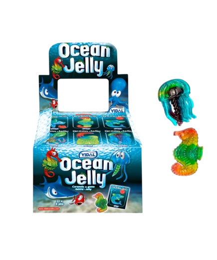 GOMINOLAS VIDAL OCEAN JELLY P/6UD 66GR