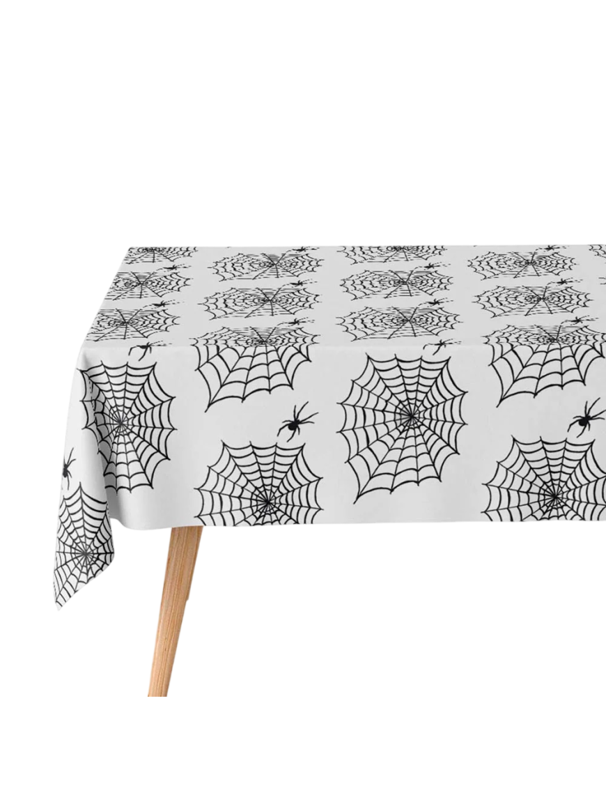 HALLOWEEN MANTEL SPIDER BLANCO/NEGRO R/1231012 1UD
