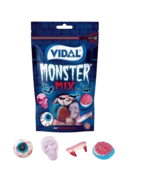 HALLOWEEN VIDAL MONSTER MIX DOY PACK 180GR UD