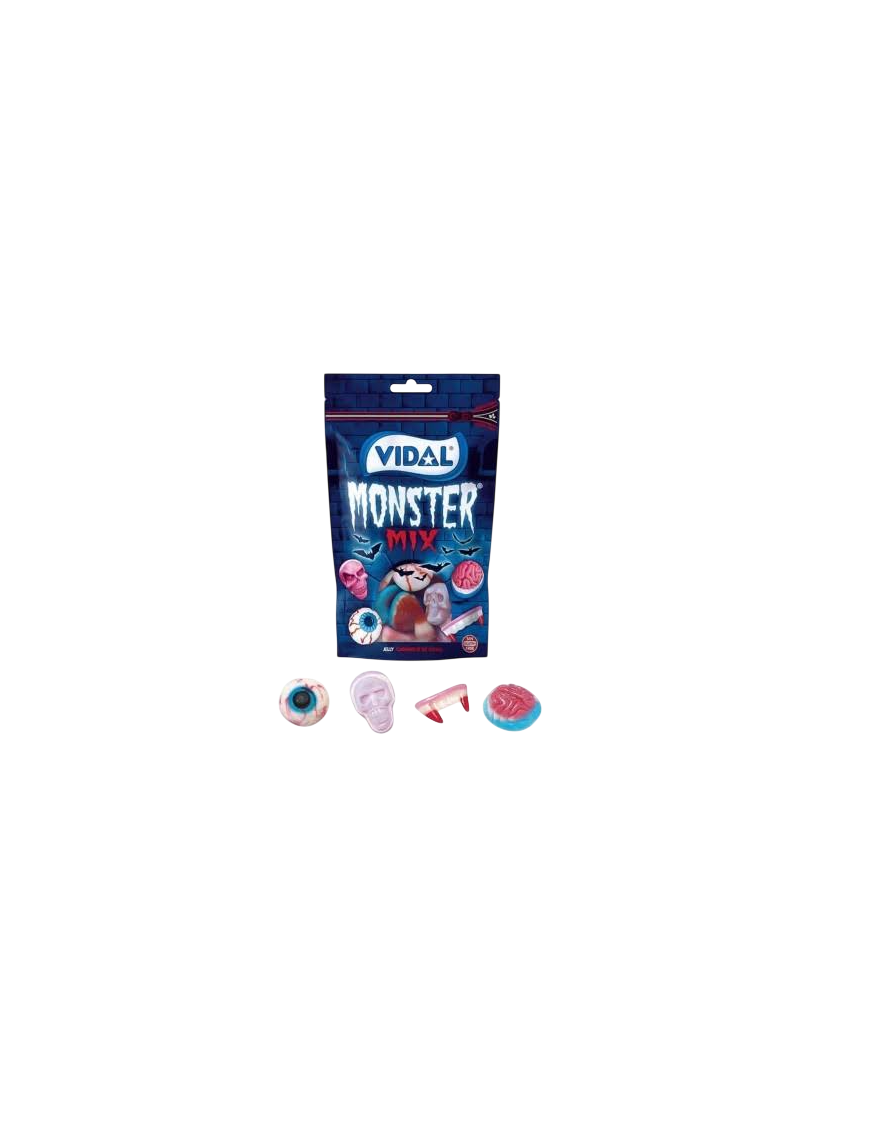 HALLOWEEN VIDAL MONSTER MIX DOY PACK 180GR UD