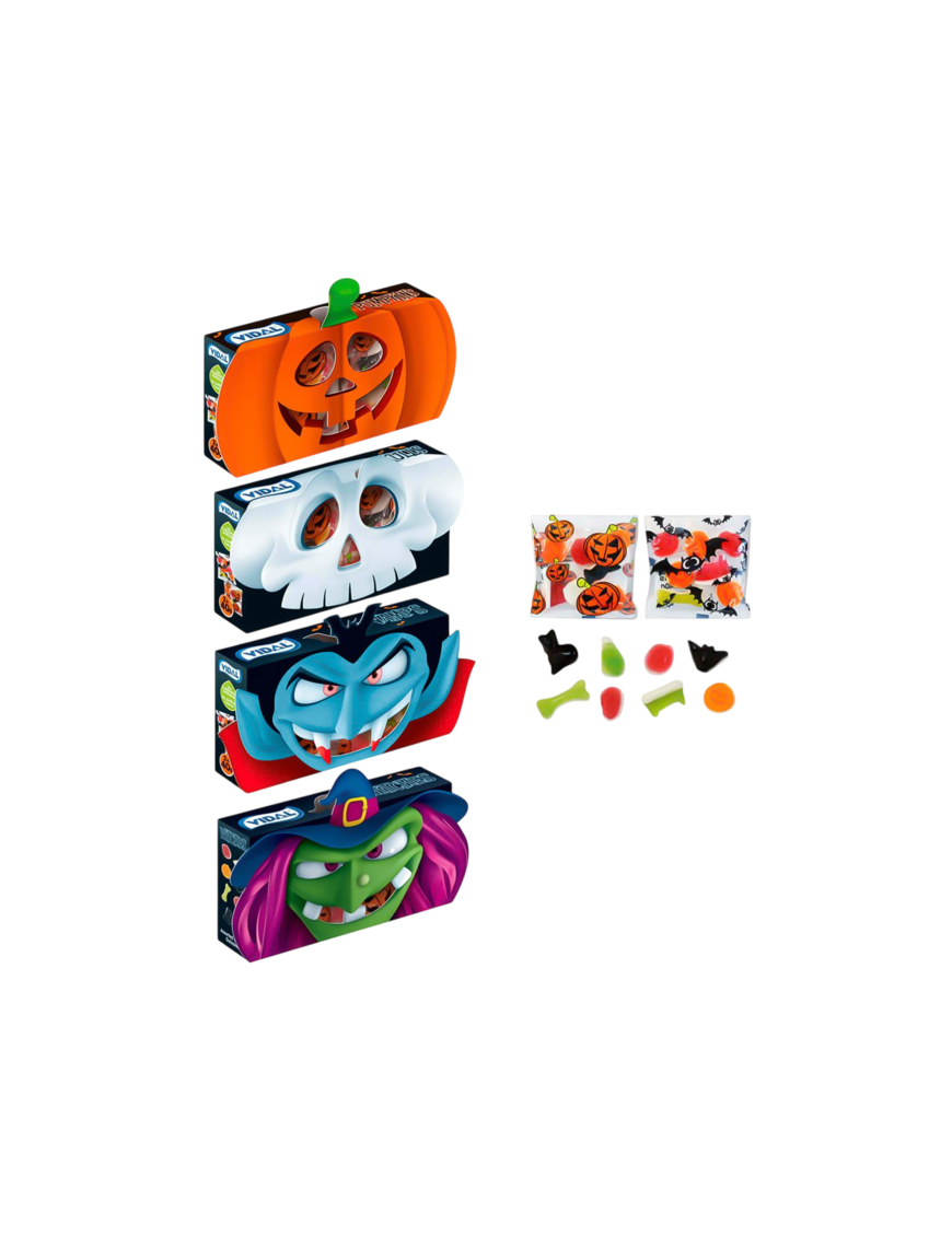 HALLOWEEN VIDAL MIX CAJITA 80GR UNIDAD
