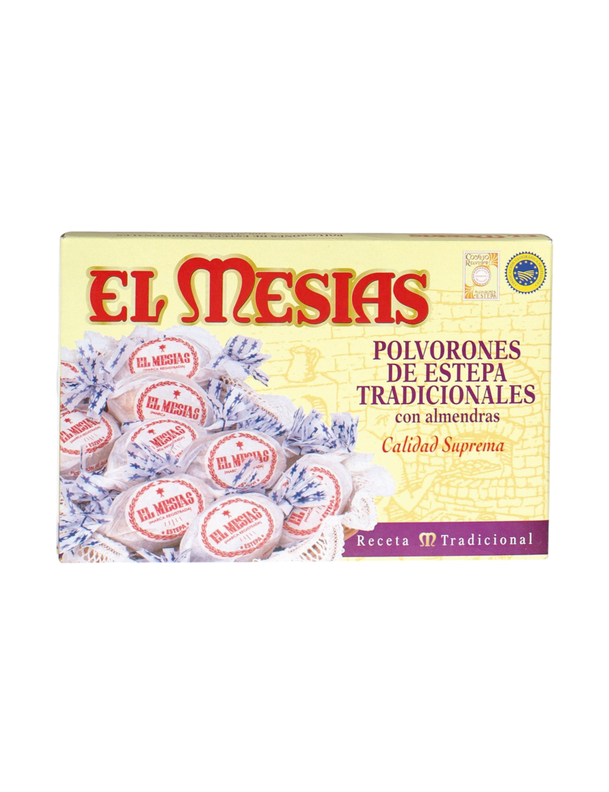 POLVORON EL MESIAS ARTESANO ALMENDRA EST/170 GR