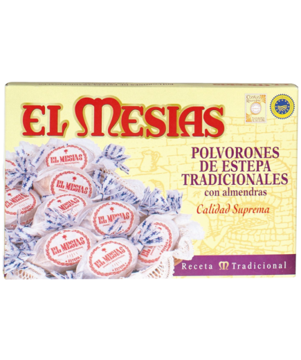 POLVORON EL MESIAS ARTESANO ALMENDRA EST/170 GR