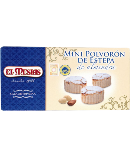 POLVORON EL MESIAS ALMENDRA MINI EST/100 GR