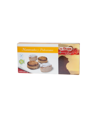 MANTECADOS Y POLVORONES EL MESIAS S/GLUTE EST/120G