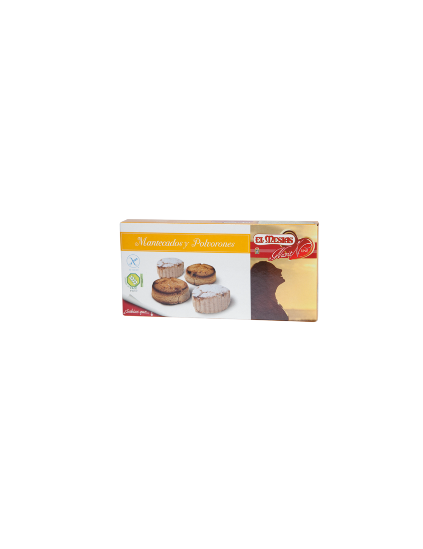 MANTECADOS Y POLVORONES EL MESIAS S/GLUTE EST/120G