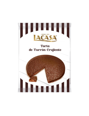TURRON LACASA TORTA CRUJIENTE P/125 GR