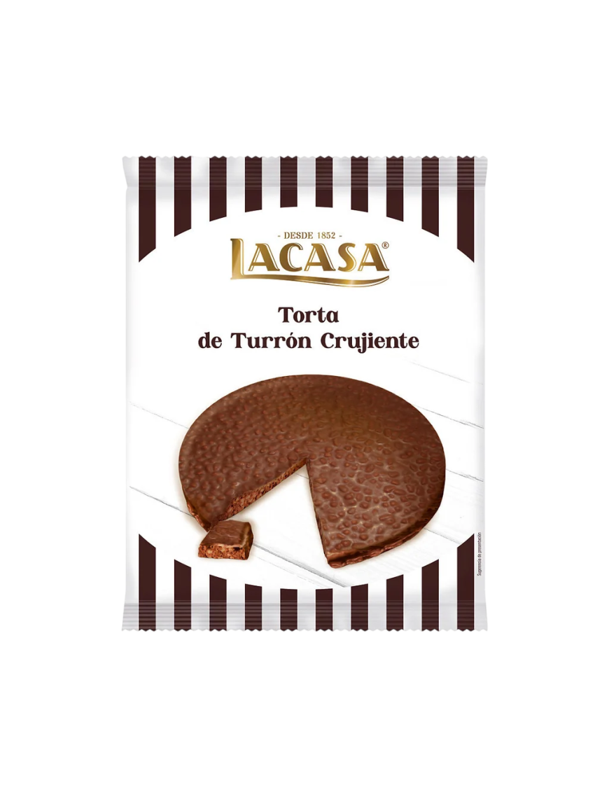TURRON LACASA TORTA CRUJIENTE P/125 GR