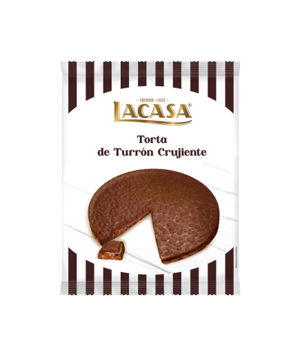 TURRON LACASA TORTA CRUJIENTE P/125 GR