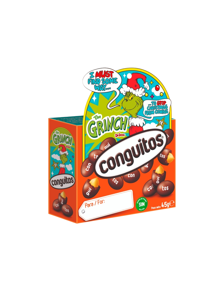 CONGUITOS NAVIDAD GRINCH B/45GR