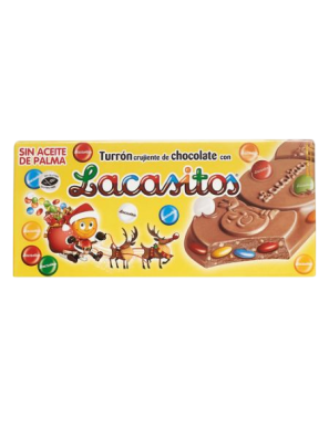 TURRON LACASA LACASITOS CHOCO LECHE P/215GR