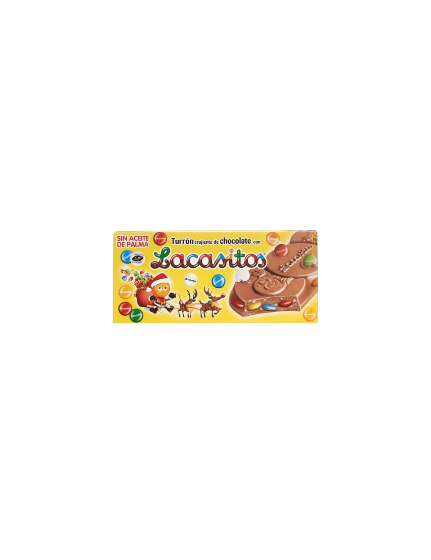 TURRON LACASA LACASITOS CHOCO LECHE P/215GR