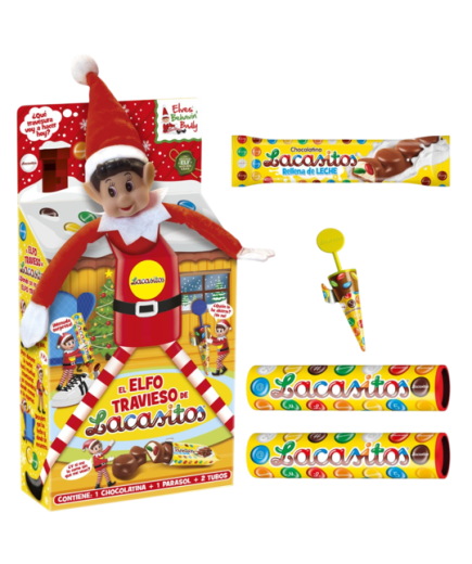 NAVIDAD LACASITOS ELFO CAJA 72GR