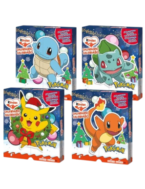 KINDER CALENDARIO ADVIENTO POKEMON 198GR