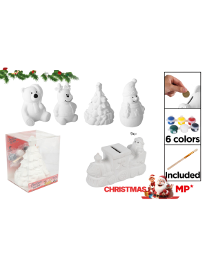 PP HUCHA DE CERAMICA MP PARA PINTAR+TEMPERAS UD