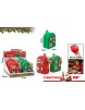 PP MONEDERO NAVIDAD SILICONA ROJO/VERDE UD