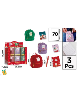 PP KIT PAPELERIA NAVIDAD UD