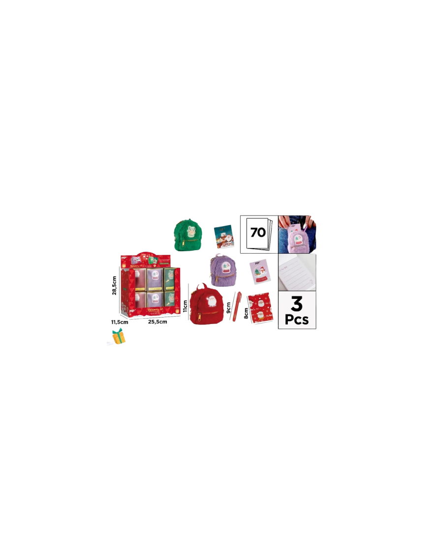 PP KIT PAPELERIA NAVIDAD UD